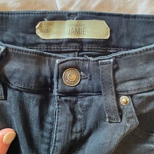 Jamie skinny jeans. Black. Size 28